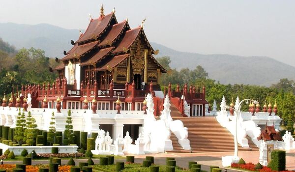 Chiang Mai Temple White New